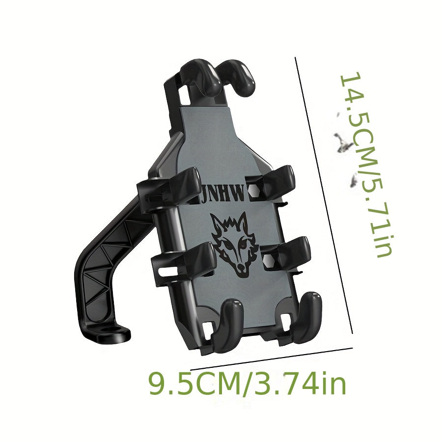 Motorcycle Phone Mount Shock-Absorbing Anti-Theft for E-Bikes and Scooters