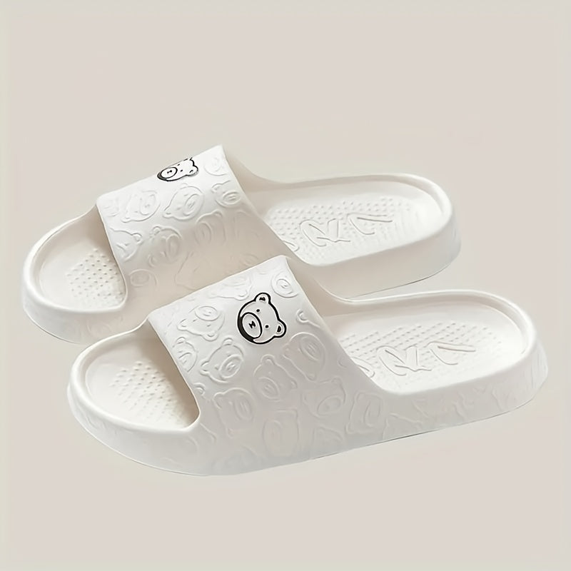 Unisex Slip-On EVA House Slippers Open-Toe Indoor Casual Shoes