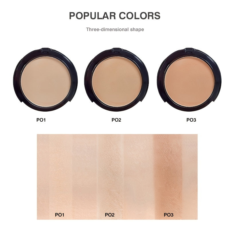 Women’s Matte Finish Pressed Powder for Flawless Skin and Shine Control