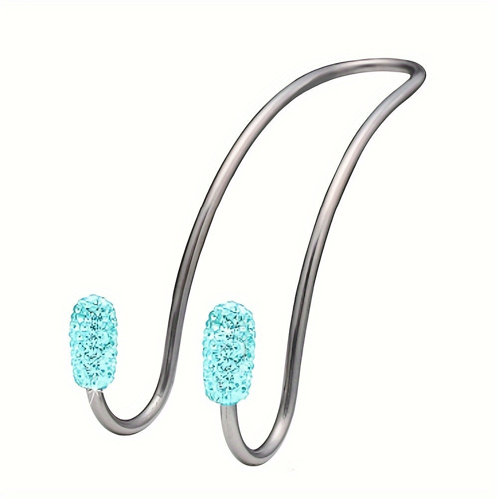 Universal Stainless Steel Crystal Hook for Car Seat Back Storage