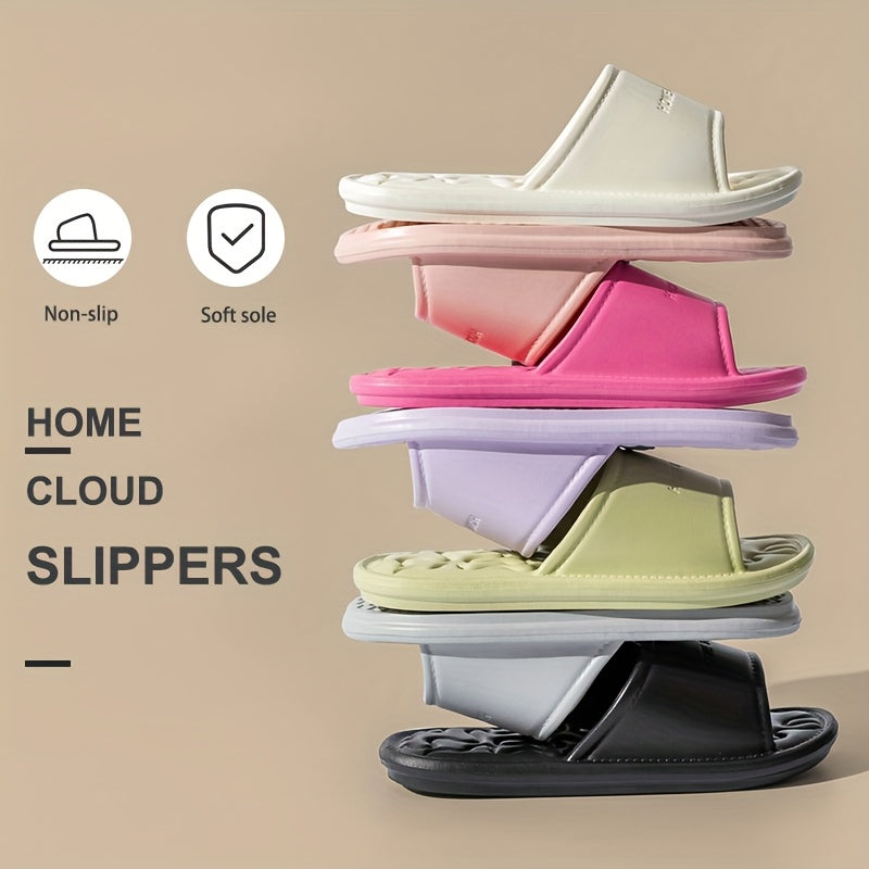 Ladies Soft Bottom Comfortable Cool Slippers for Home Beach Pool Use