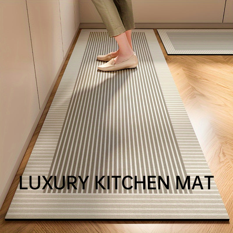 Non-Slip Waterproof Kitchen Mat Absorbent Washable Runner Rug for Sink Laundry Hallway
