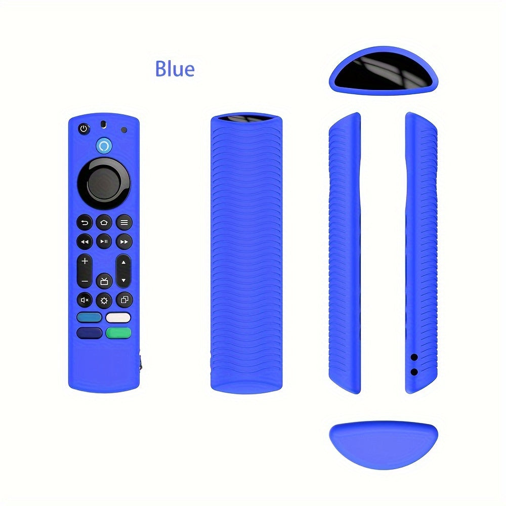 Funda de silicona para control remoto de Fire TV Omni y 4-Series con cordón