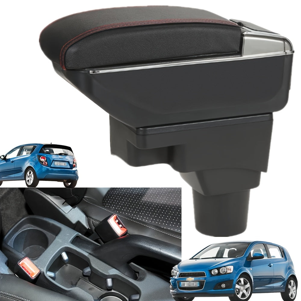 Car Interior Console Armrest Center Storage For Sedan No-Drill Easy Install