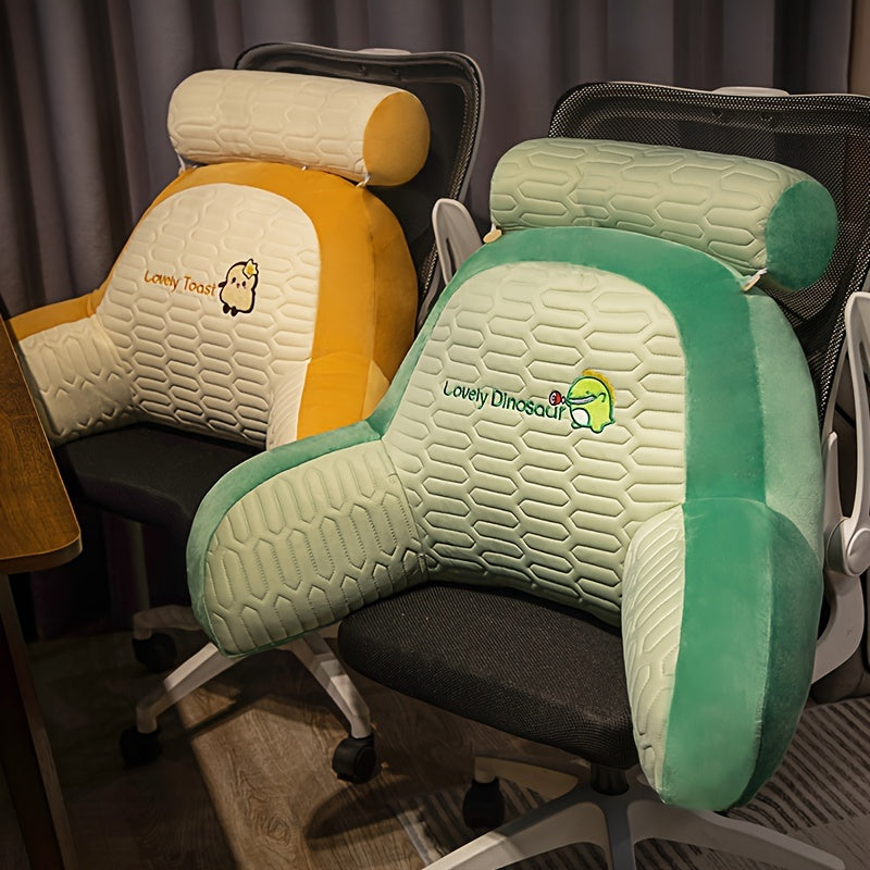 Soft Headboard Cushion with Lumbar Support Large Backrest Pillow for Bed Sofa Reading