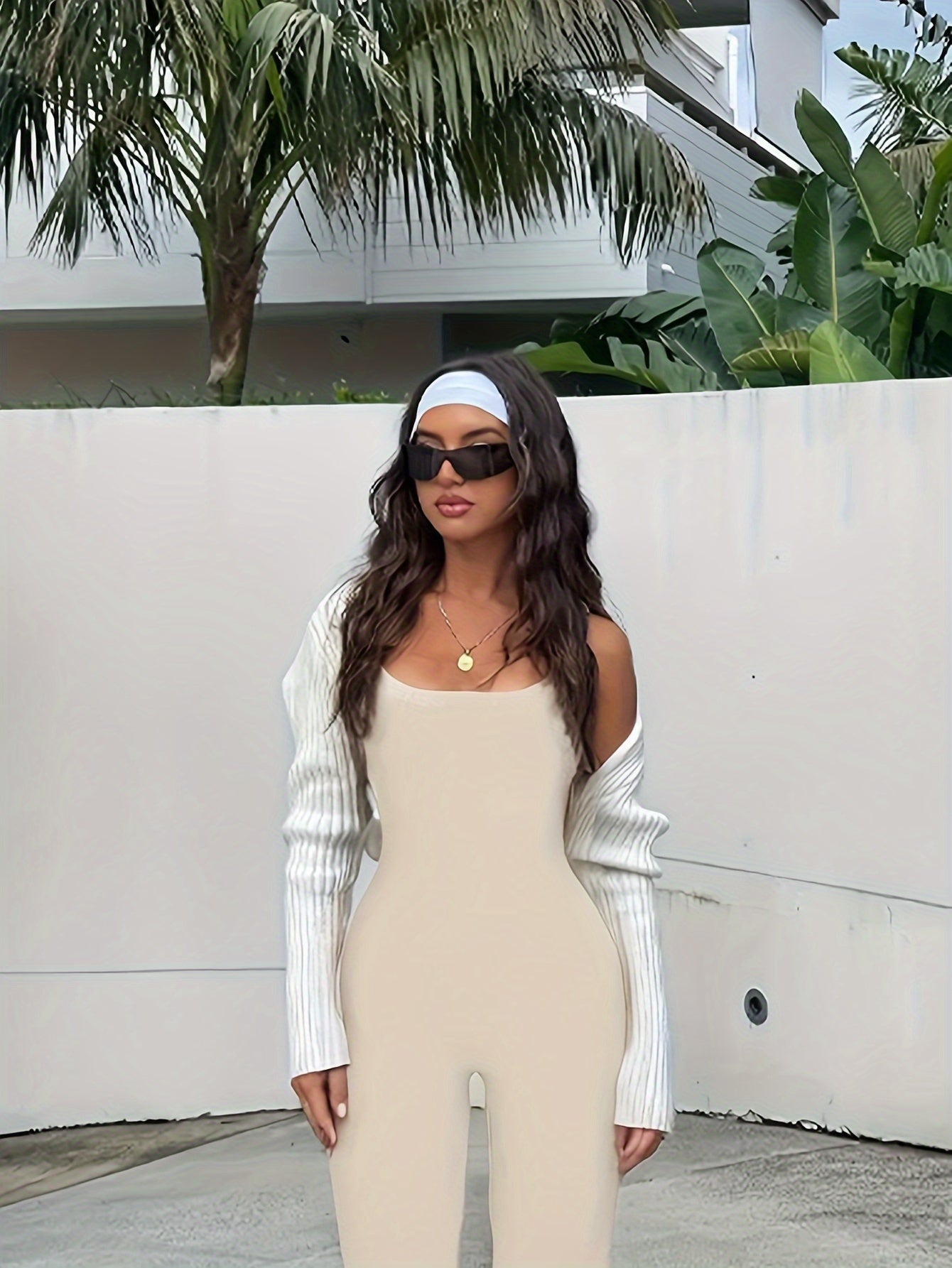 Women Plus-Size Seamless Body-Shaping Bodysuit for Winter Fitness