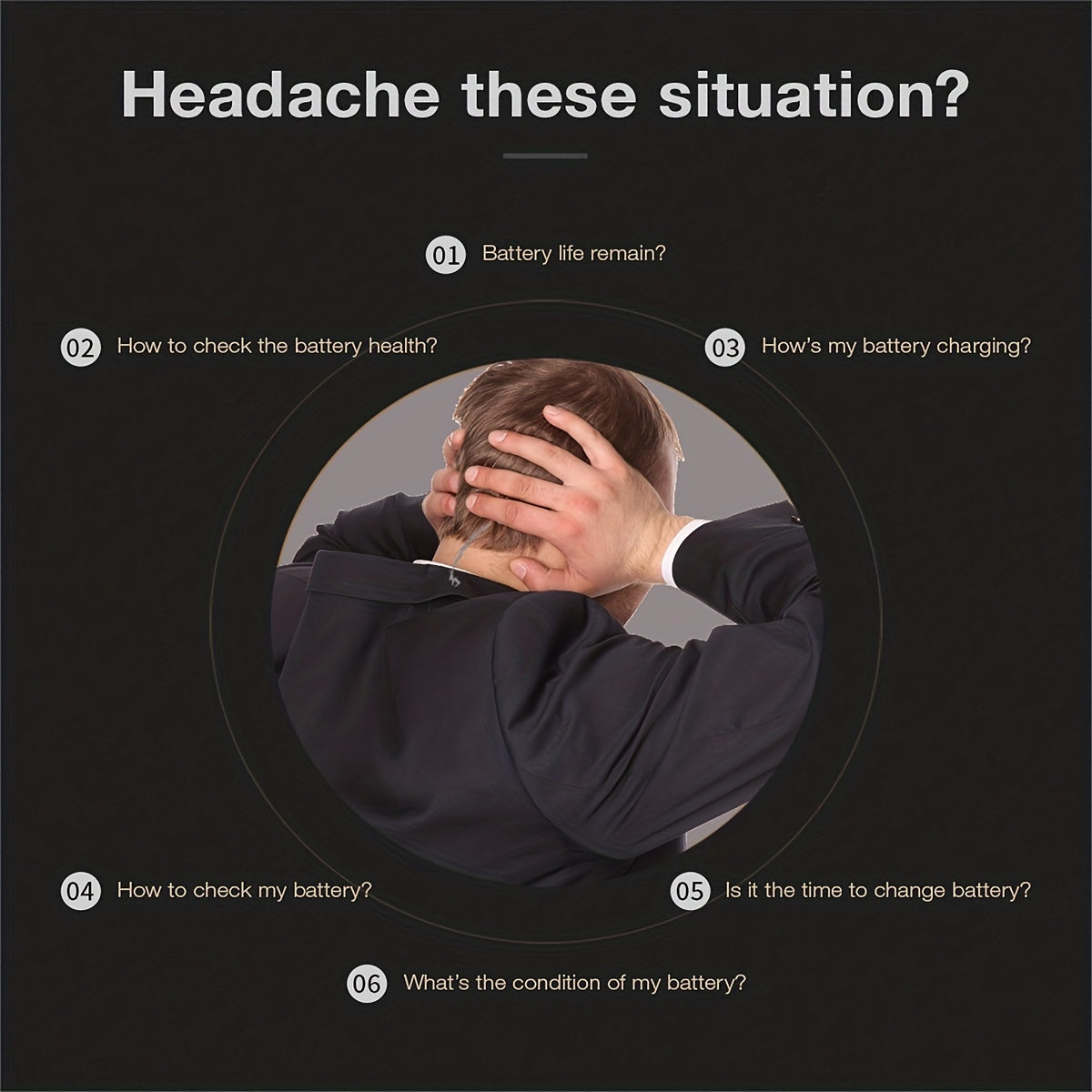 Digital 12V Car Battery Tester Alternator Tester with LED Display for Cars and Motorcycles