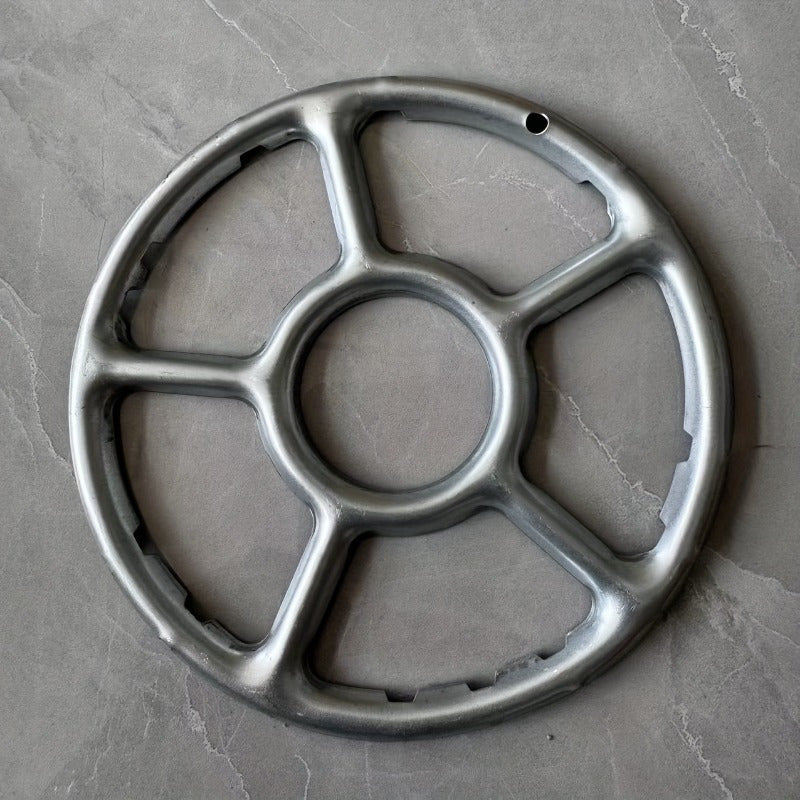 Stainless Steel Gas Stove Frame with Non-Slip Feet for Safe Cooking