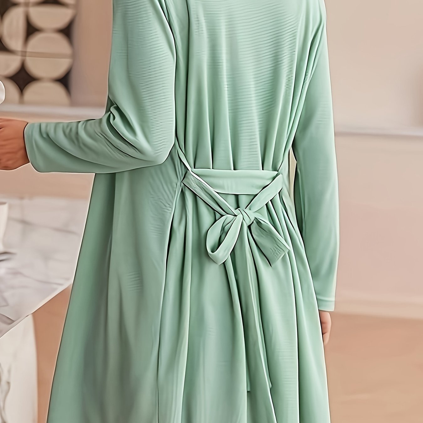 Women's Waffle Lounge Set with Robe, Crop Top, Shorts for Summer Home Wear