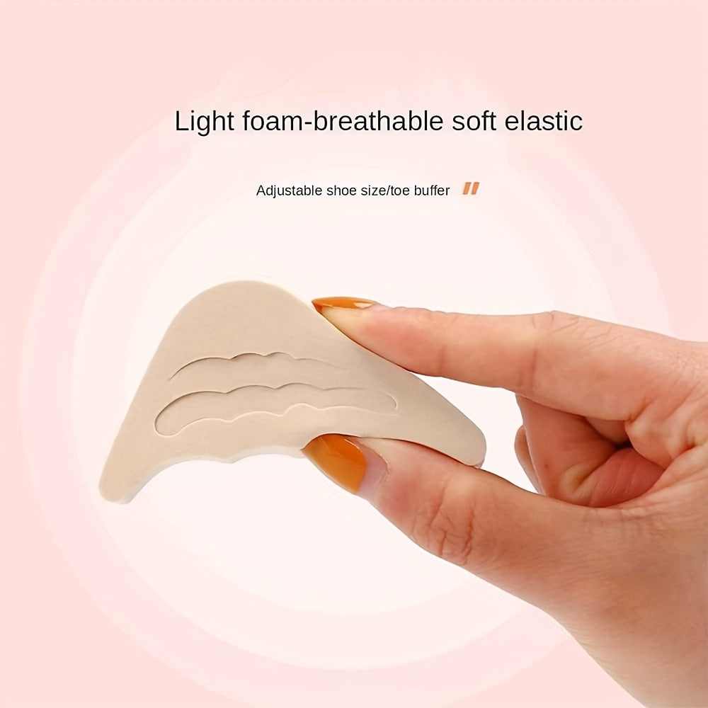 Women's Toe Pads Soft Sponge Shoe Inserts for High Heels 2 Pairs
