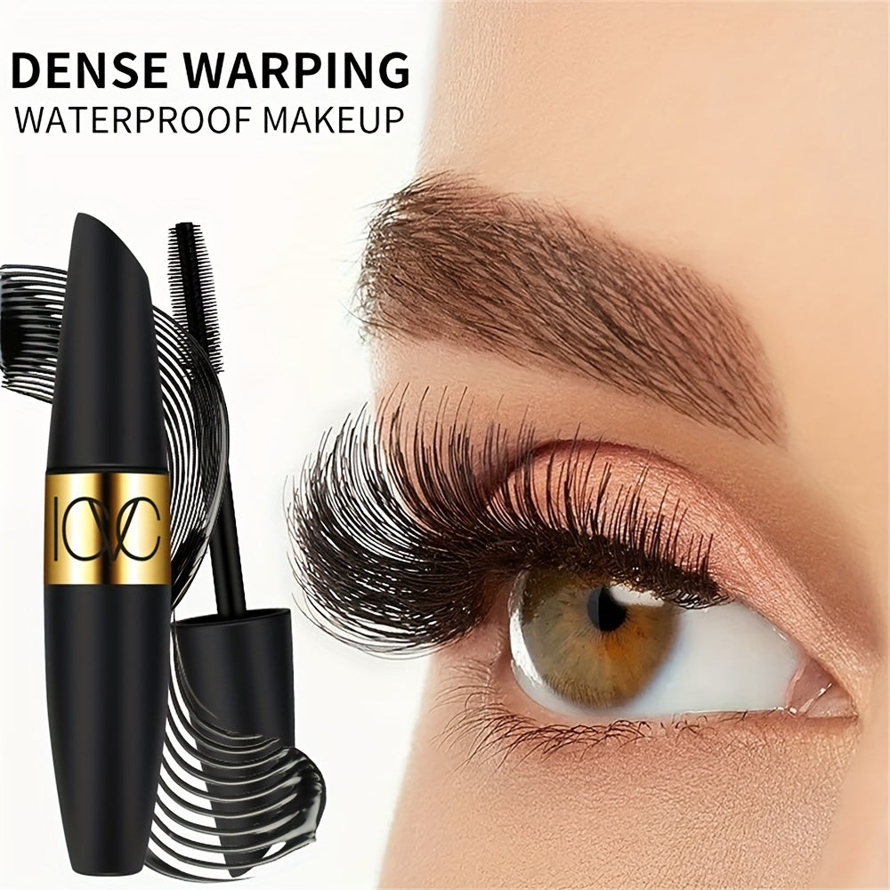 Waterproof Volumizing Curling Lengthening Black Mascara for Dramatic Eyes