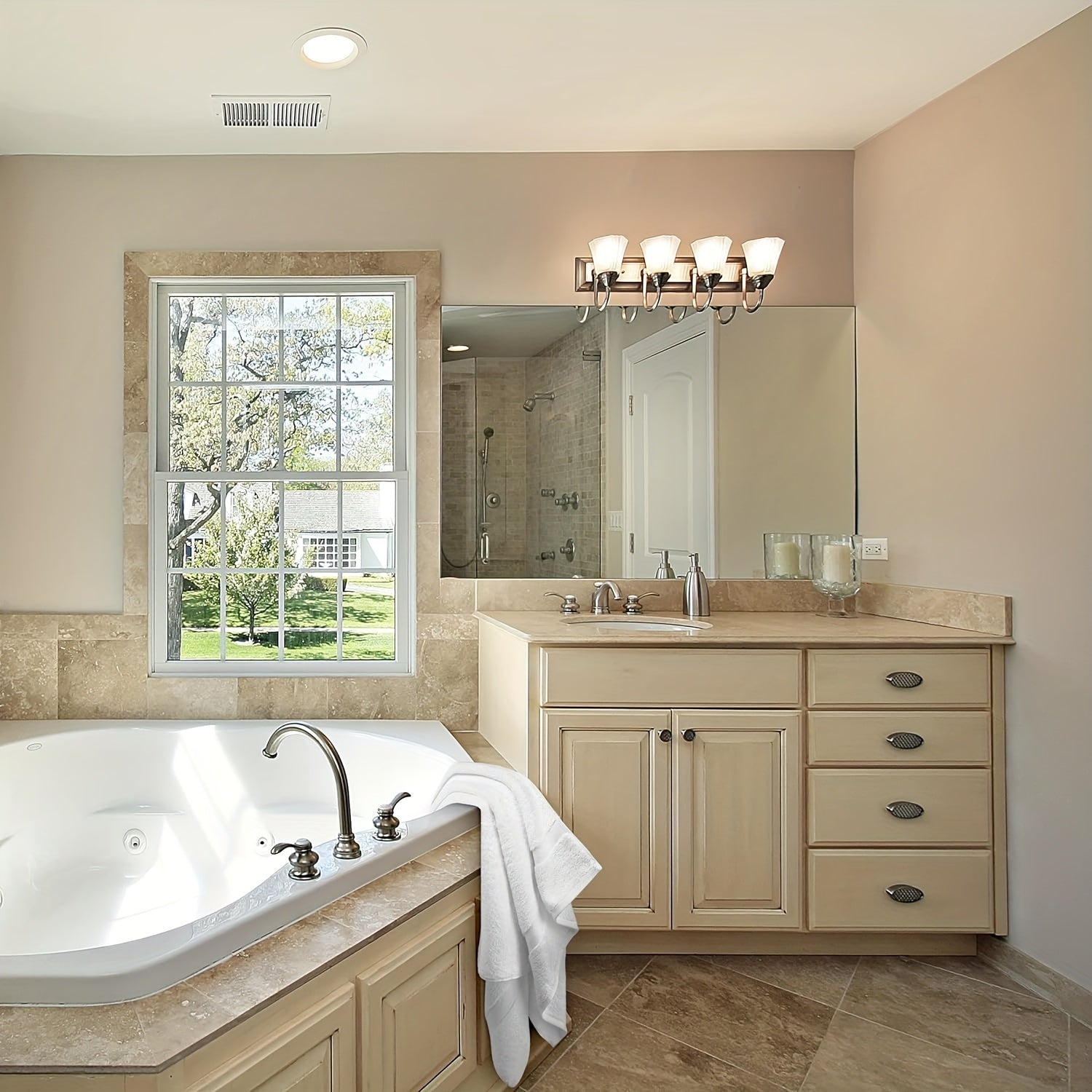 3-Piece Cotton Bath Towel Set White Large 71x140cm for Home Hotel Use