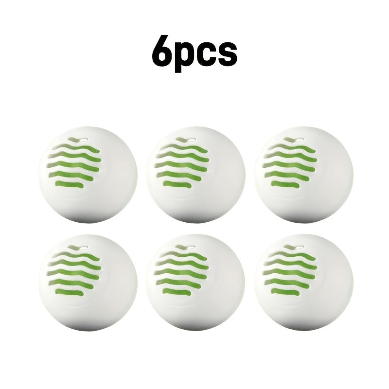 6 dona Oyoq kiyimlar va sumkalar uchun oyoq hidi yo'qotuvchi to'pchalar, yangi hidi beruvchi granulalar