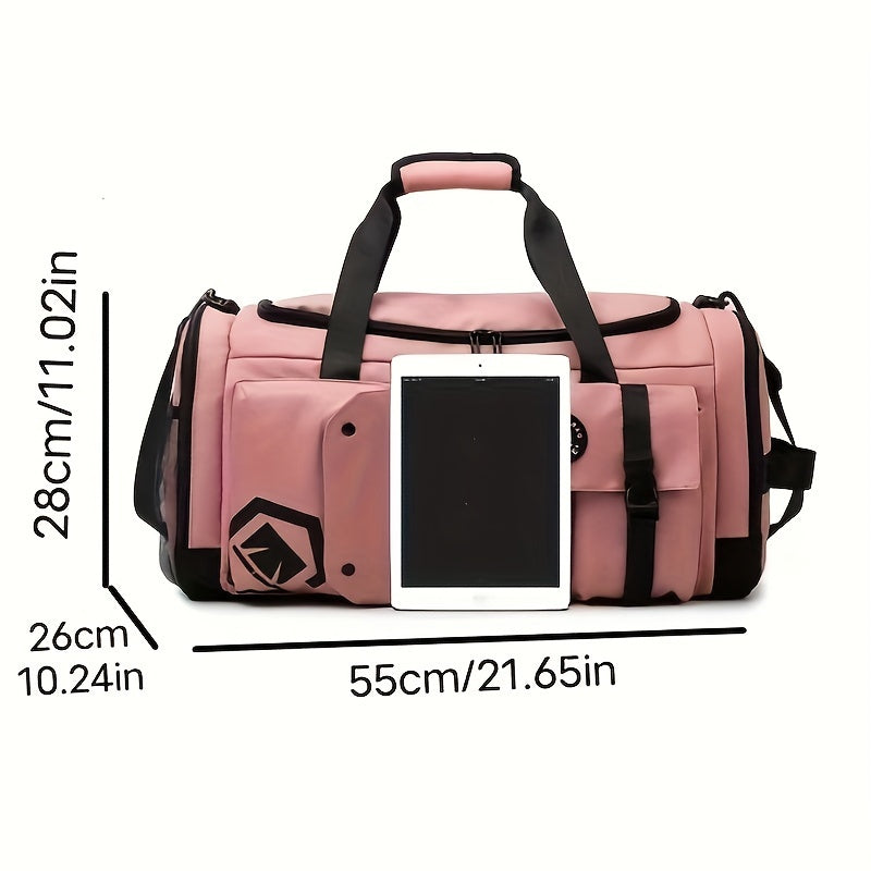 Travel Backpack with Shoe Compartment and Wet-Dry Separation for Business Trips