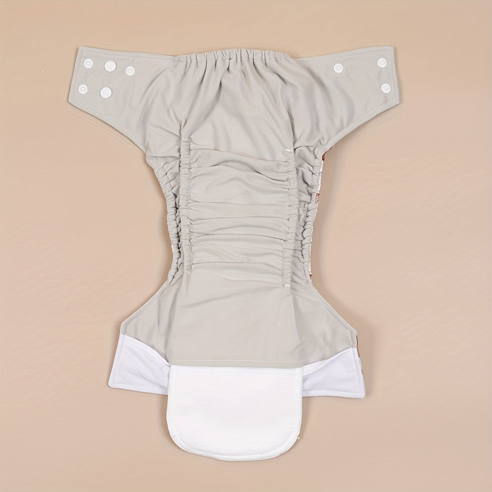 Microfiber Cloths Pack with 3-Layer Washable Diaper Inserts for Baby Care