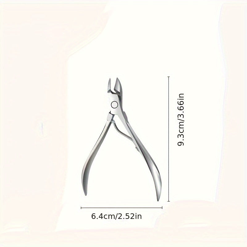 Unisex Stainless Steel Cuticle Nipper Dead Skin Remover Manicure Tool