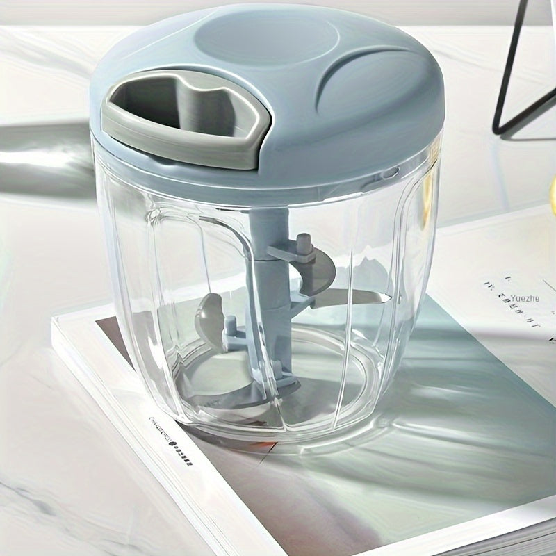 Multi-Function Vegetable Cutter with Garlic Masher Grinder and Fruit Crusher