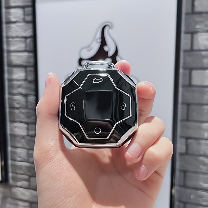 Waterproof TPU Car Key Cover for T2 Traveler Dustproof Scratch-Resistant