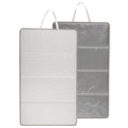 Alfombrilla de planchar plegable portátil impermeable resistente al calor colgante sobre la puerta