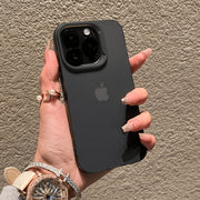 Matte Clear TPU Phone Case for iPhone 11-16 Pro Max with Camera and Shock Protection