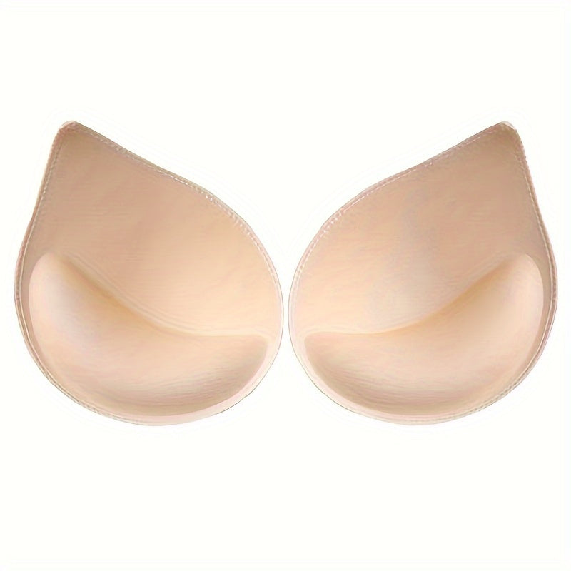 Inserciones de sujetador push-up de algodón transpirable para mujer en blanco, negro y beige para soporte y comodidad