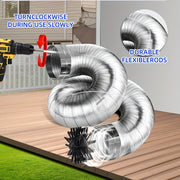 Cleaning Supplies Set with Dryer Vent Brush Dust Collector Extendable Synthetic Brush