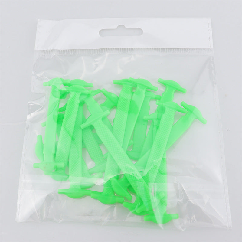 Unisex Silicone Elastic No Tie Shoelaces Buckle Free Creative Elastic Laces