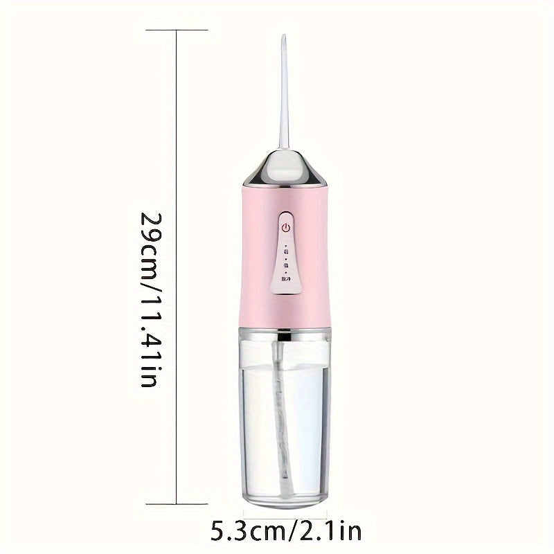 Electric Water Flosser with Smart Chip 3 Modes 4 Nozzles Deep Cleaning