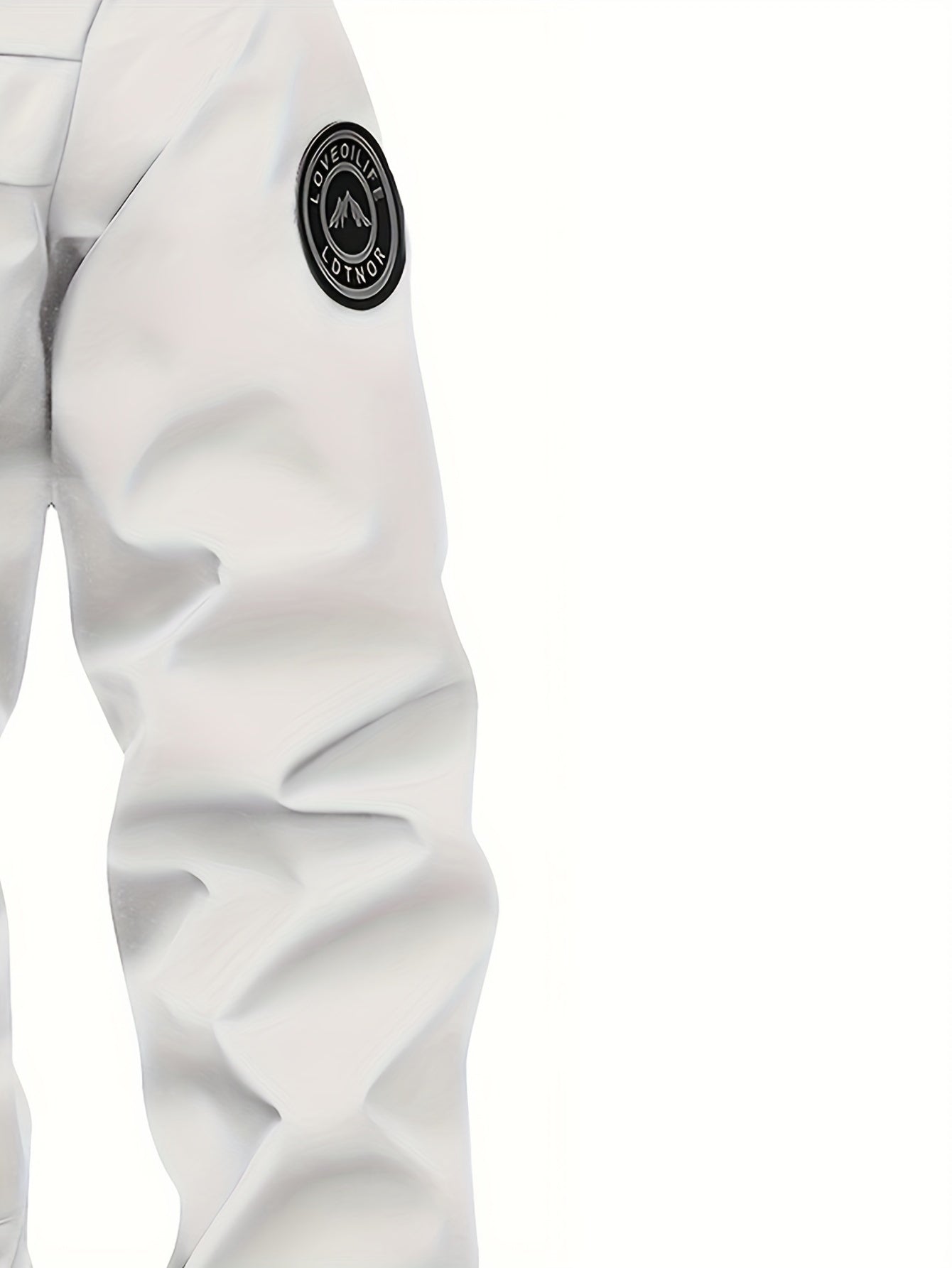 Erkaklar uchun kapüşonli jaket, zamonaviy harf naqshi, fermuarlı dizayn, cho'ntaklar va mashinada yuvish mumkin.