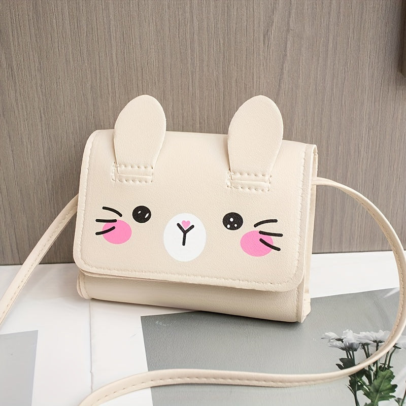 Anime Mushuk Crossbody Sumka, sozlanadigan kamar bilan, yengil tokchali qulflash, kundalik, toʻgʻri rang