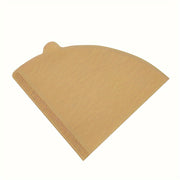100 Premium Coffee Filters Pack, Wood Pulp, Taste-Neutral, Easy Handle