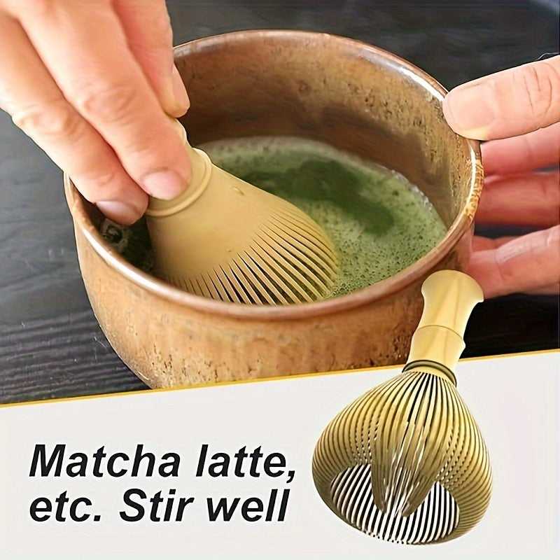 Reusable Resin Chasen Brush Tool for Matcha Green Tea Powder Preparation