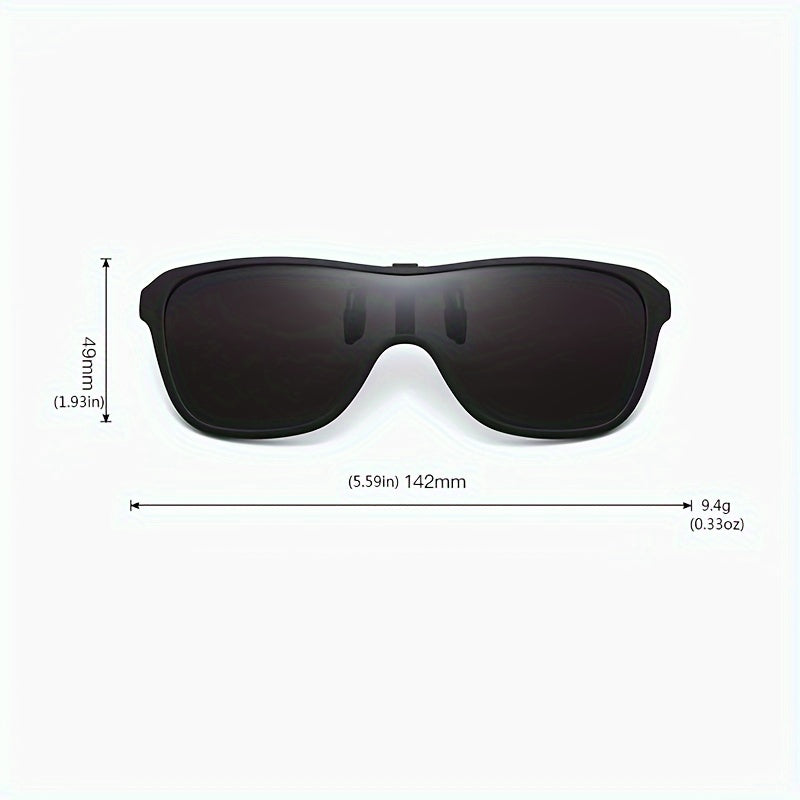 Polarized Clip-On Fashion Glasses for Men and Women Driving Outdoor Activities Hawaii Theme Buy One Get One Free