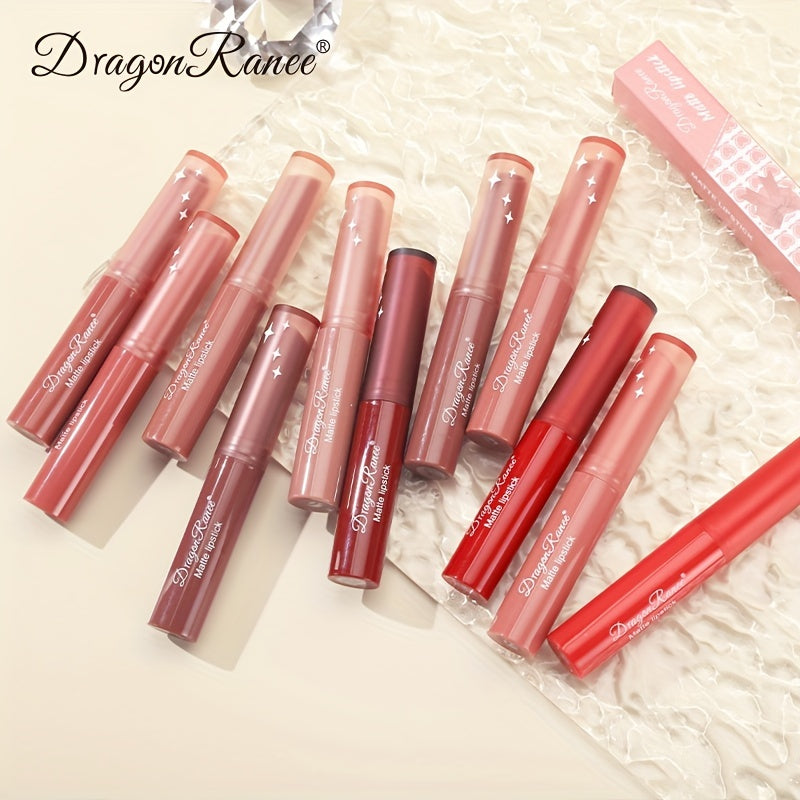Women's Matte Lipstick Waterproof Non-Fading Moisturizing Lip Gloss
