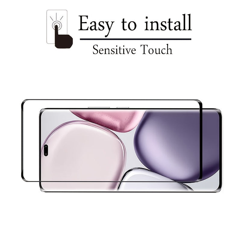 4-in-1 Tempered Glass Screen Protector and Lens Film for Honor X9c 5G Curved HD