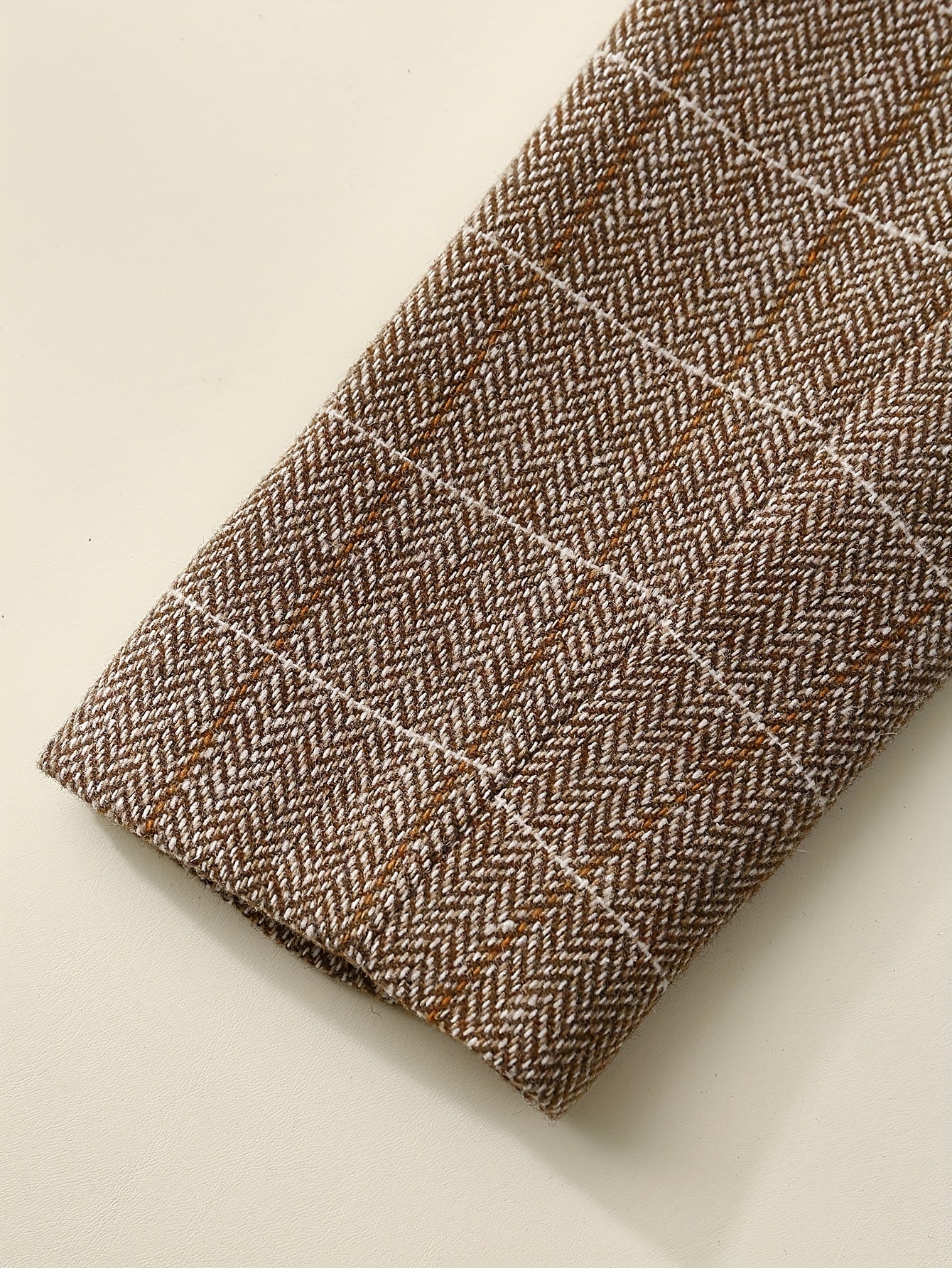 Women's Plaid Blazer Long Sleeve Regular Fit Single Breasted Polyester Blend Fall Winter Versatile Suit Jacket