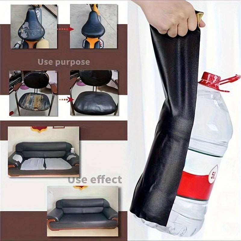 parche de reparación de asientos de coche de imitación cuero universal autoadhesivo kit para motocicleta bicicleta sofá