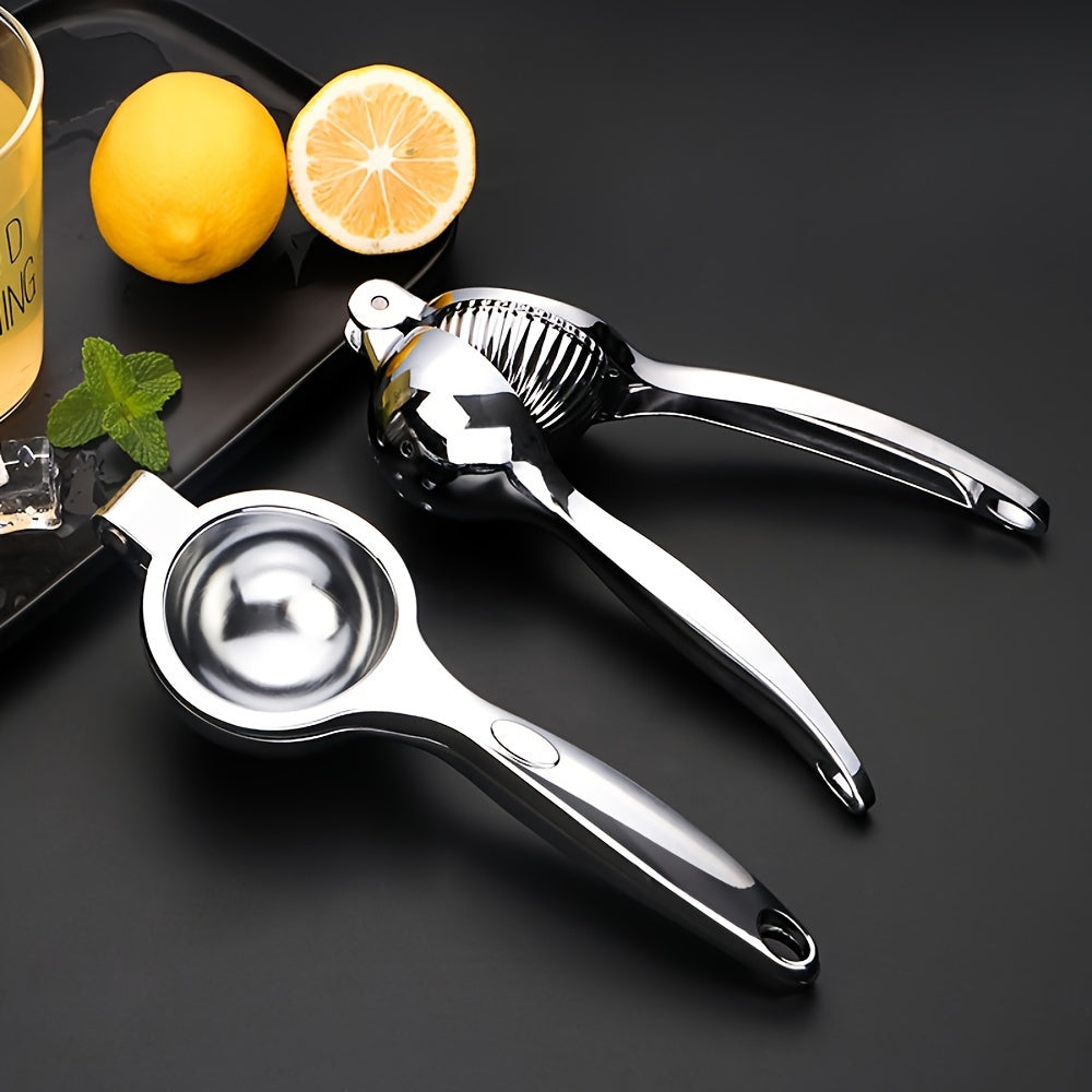 Large Heavy Duty Stainless Steel Lemon Squeezer Handheld Citrus Juicer Manual Lime Press Bar Tool