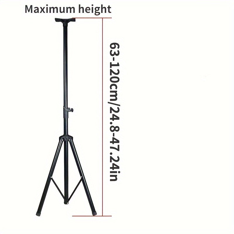 Telescopic Folding Tripod Stand for Speakers, Projectors, Sound Systems