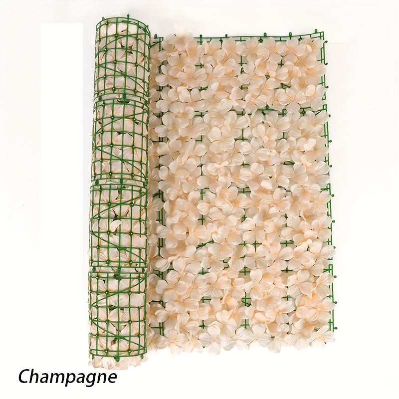 Artificial Flower Wall Panels PVC for Home and Event Decor