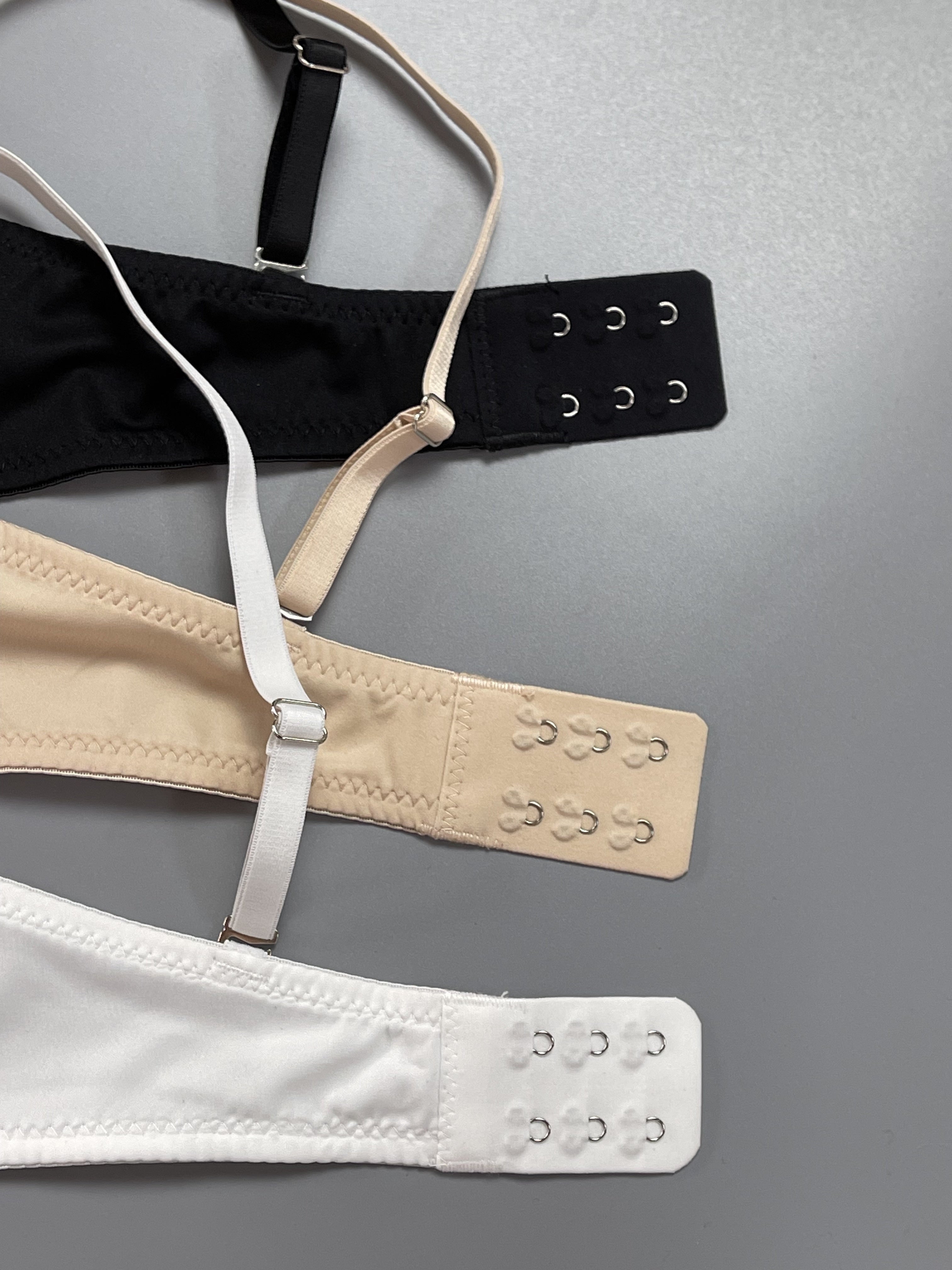 Women's Push-Up Bras Pack of 3 Comfortable Breathable Lingerie