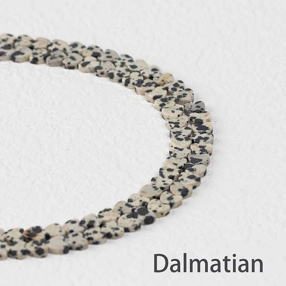 Juego de 20 cuentas de piedra natural con forma de corazón multicolor 6x2mm para hacer joyería