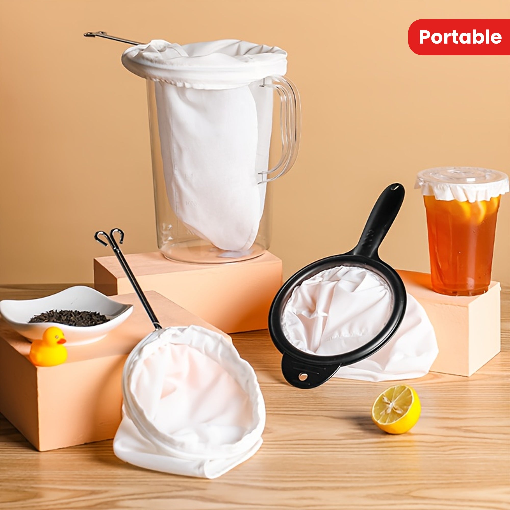 "Gonkong uslubidagi sut choyi filtr, po'lat halqali, ko'chma qahva va choy filtr bag'i, uy oshxonasida foydalanish uchun qog'oz choy sumkasi"