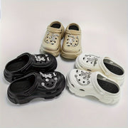 Women's Cartoon Rabbit Clogs Breathable Non-Slip Summer Beach Sandals