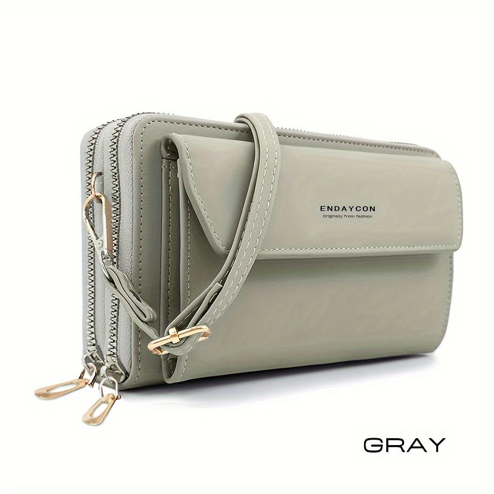 Women's Crossbody Bag with Large Capacity Adjustable Strap Card Holder Phone Pouch Lightweight