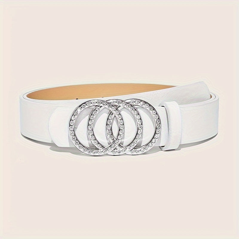 Женский пояс для фигур с изгибами, регулируемый кожаный модный аксессуар