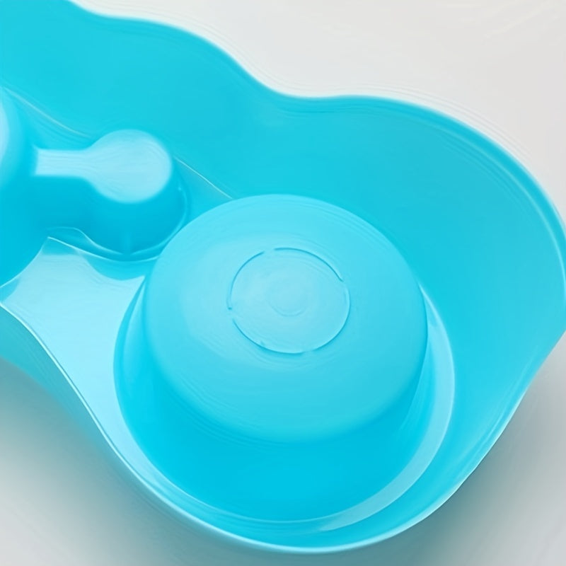 Automatic Plastic Pet Feeder and Water Dispenser Set for Cats and Dogs Double Bowls