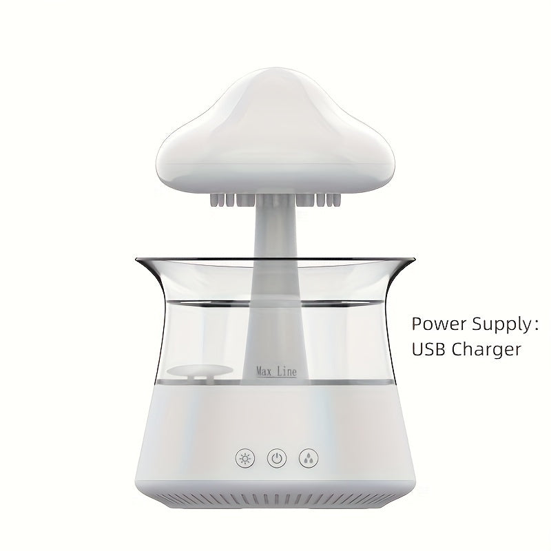 Увлажнитель воздуха Rain Lamp Essence Humidifier 300 мл, распылитель холодного тумана