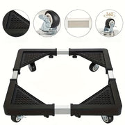 Portativ mini muzlatgich stendi, qulflanadigan g'ildiraklar bilan, turli xil qurilmalar uchun moslashuvchan, teleskopik qo'llab-quvvatlash stendi.