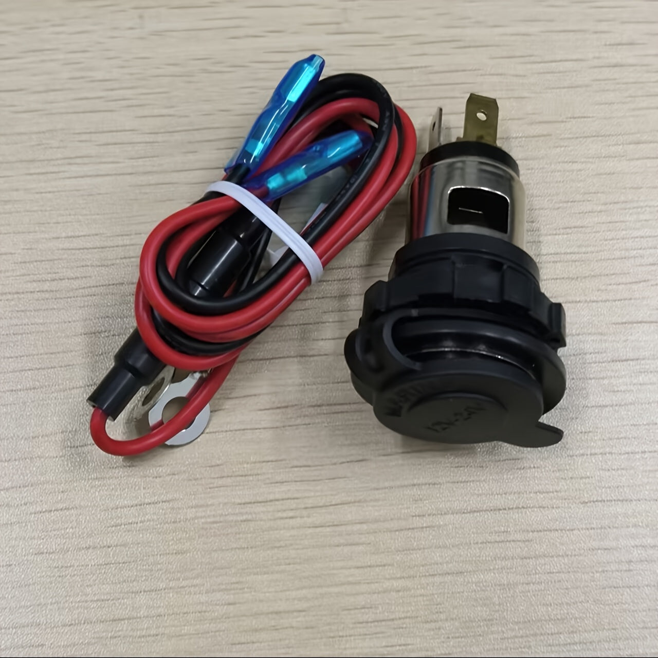 Car Motorcycle 12V 24V Lighter Socket Plug Replacement for Vehicles